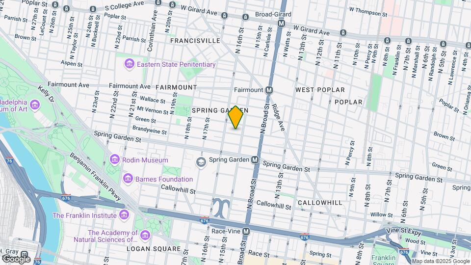 1511 Green St Map and Location Details