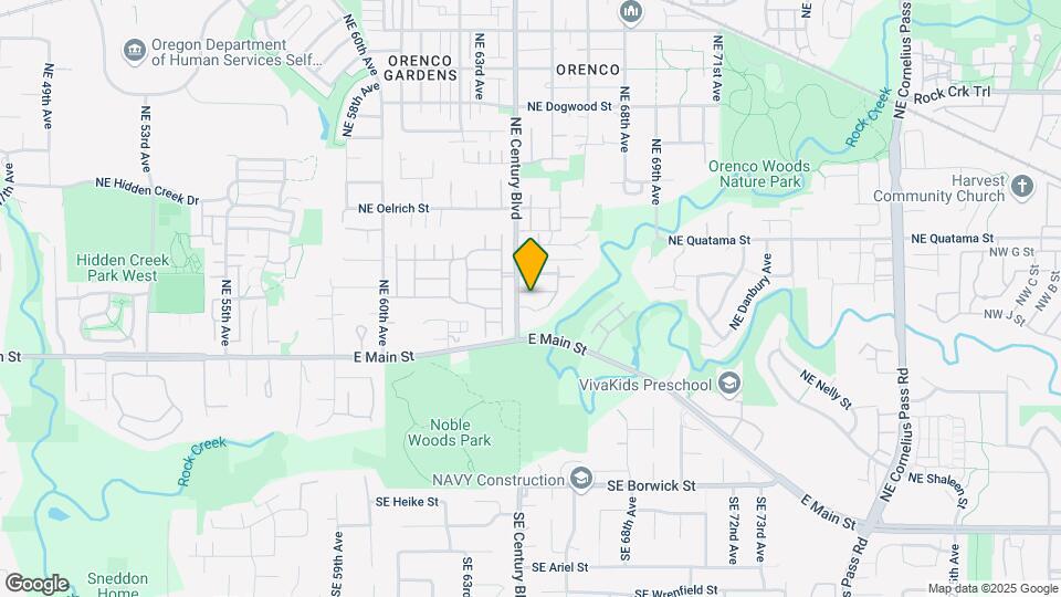 6522 NE Forest Ln Map and Location Details