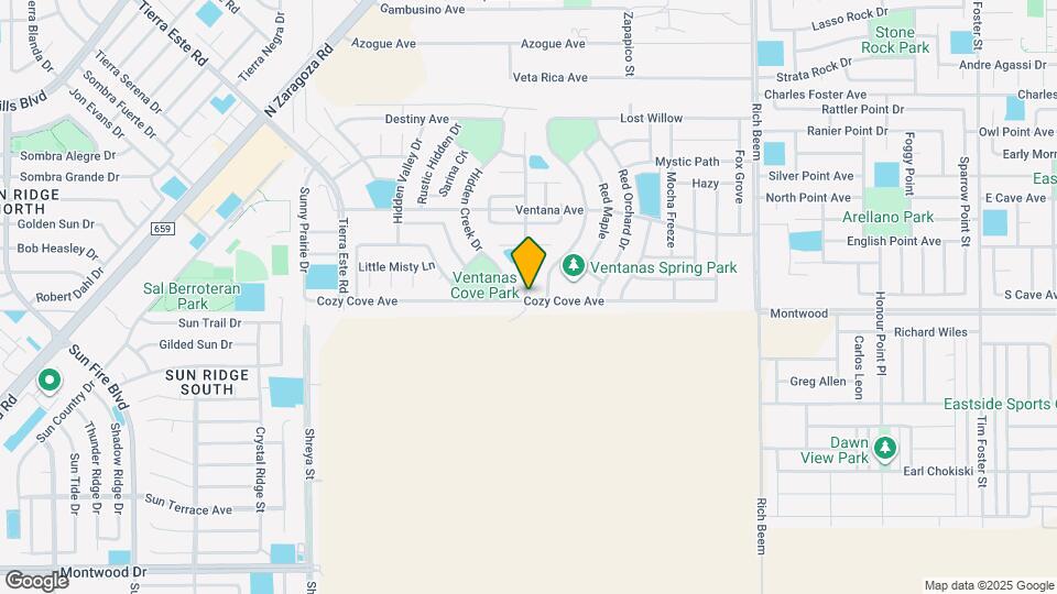 3100 Amistoso St Map and Location Details