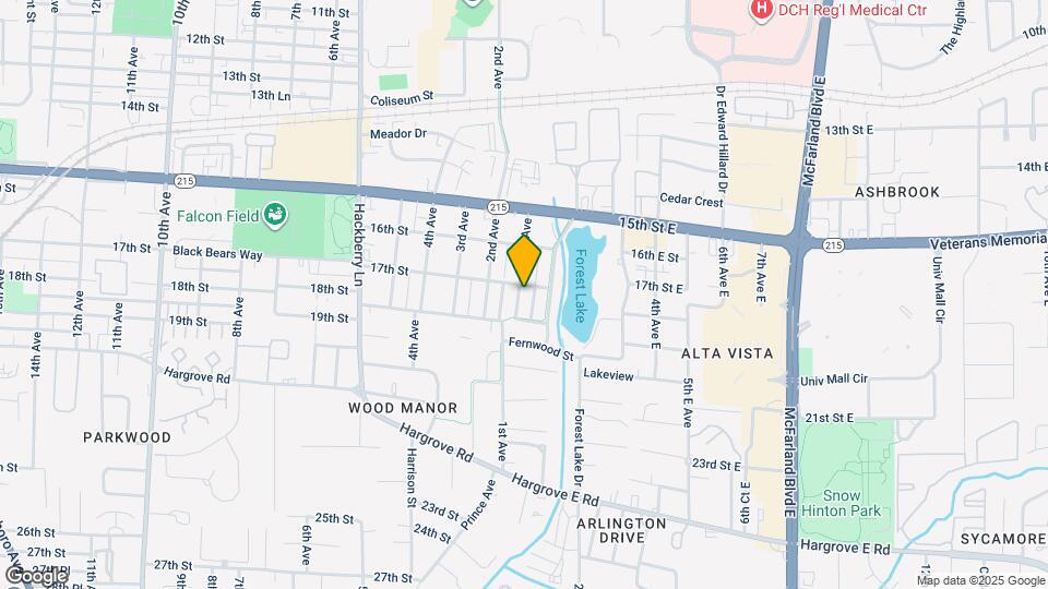 1705 1st Ave Map and Location Details