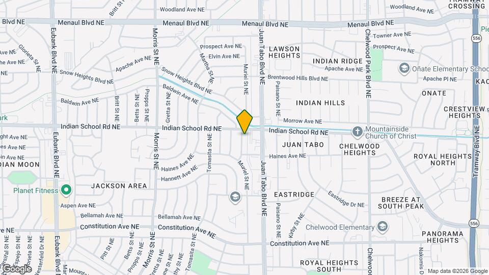 1732 Muriel St NE Map and Location Details