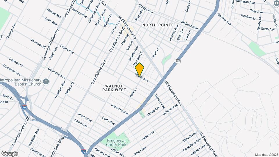 6002 Shulte Ave Map and Location Details