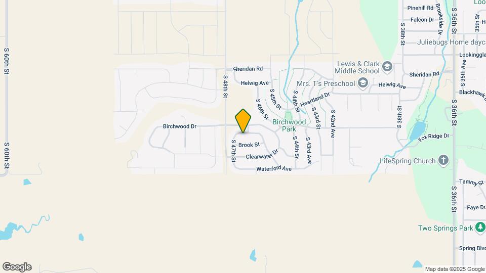 4613 Springview Dr Map and Location Details