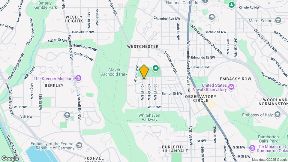 2339 40th Pl NW-Unit -104 Map and Location Details