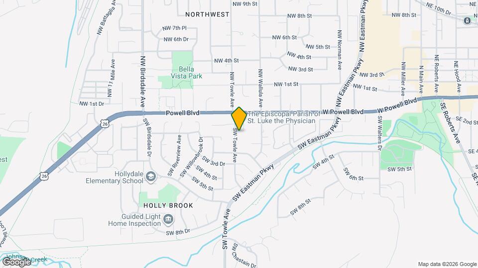 160 SW Towle Ave Map and Location Details