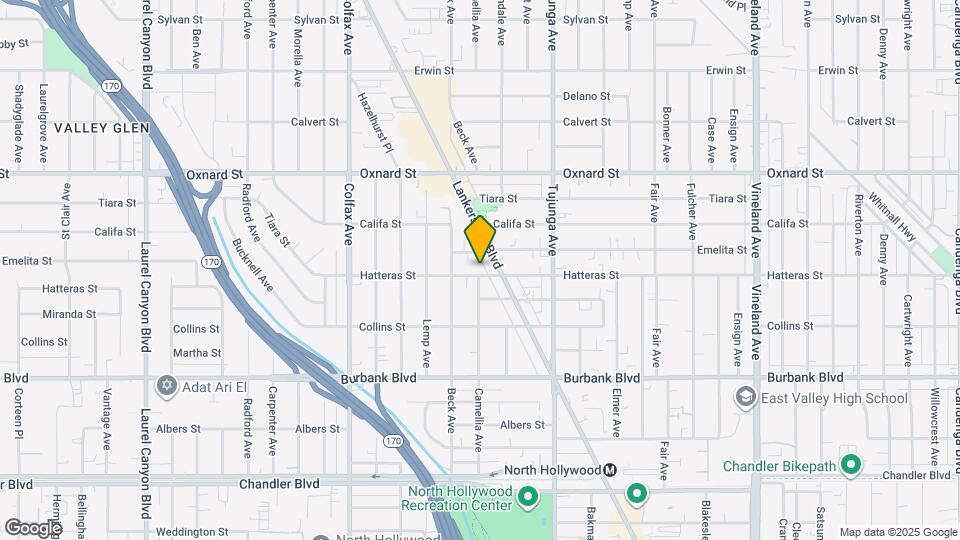 11501 Hatteras St Map and Location Details