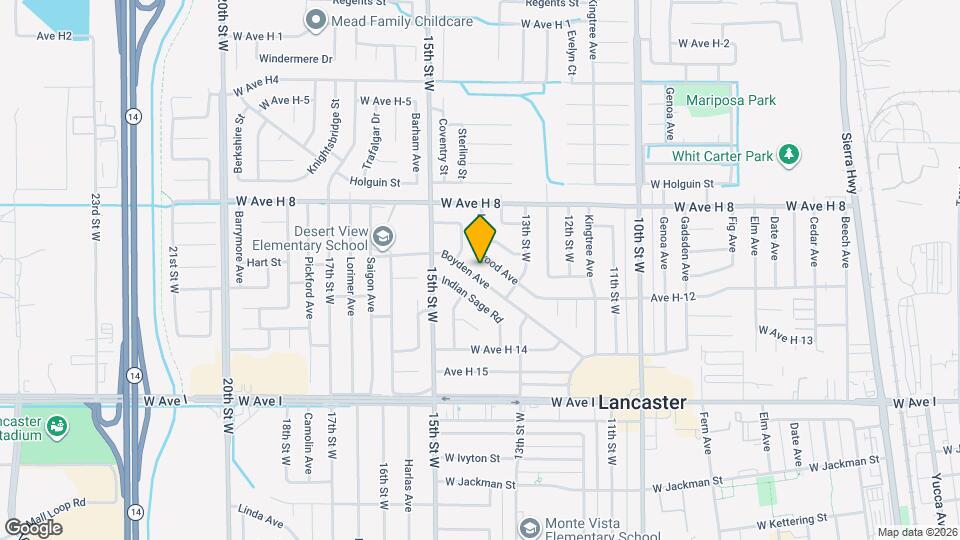 1415 Boyden Ave Map and Location Details