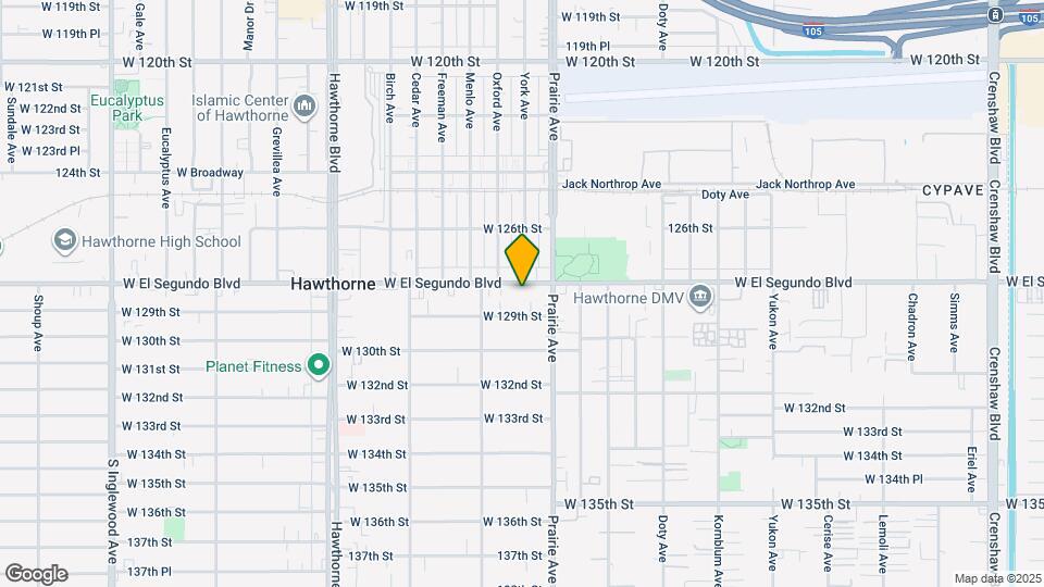 4050 W El Segundo Blvd Map and Location Details