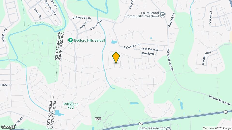 1060 Easley St Map and Location Details