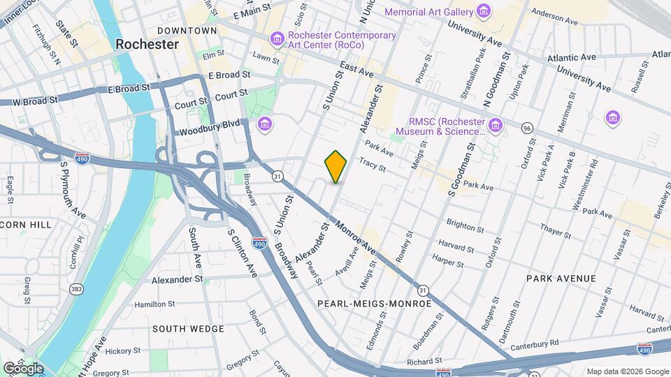 223 Alexander St Map and Location Details