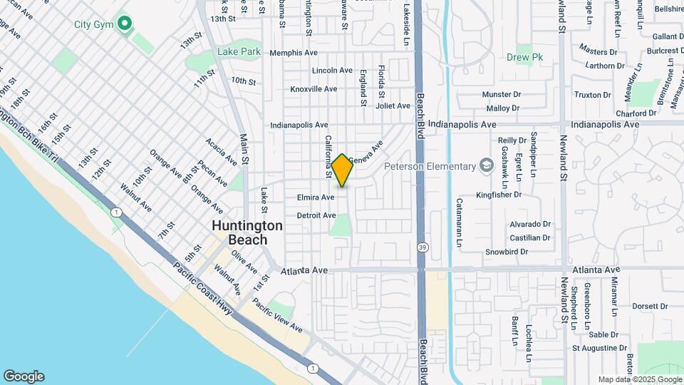 503 N Delaware St Map and Location Details