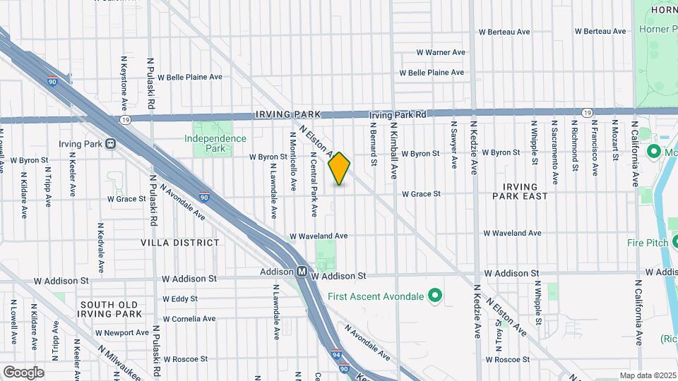 3805 N Drake Ave, Unit 2 Map and Location Details