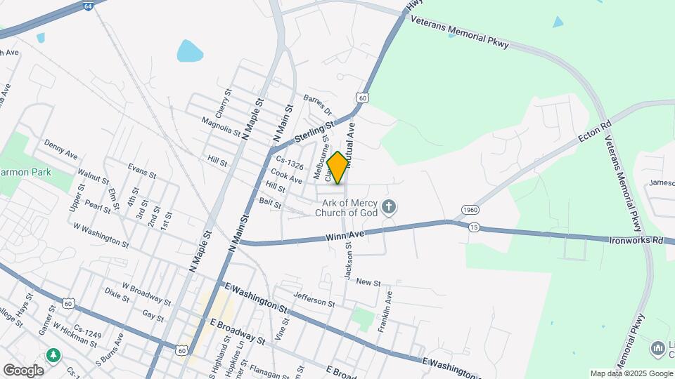 156 Cook Ave Map and Location Details