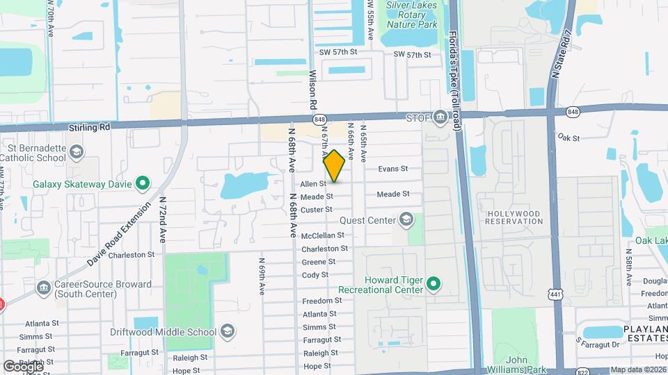 6650 Allen St Map and Location Details