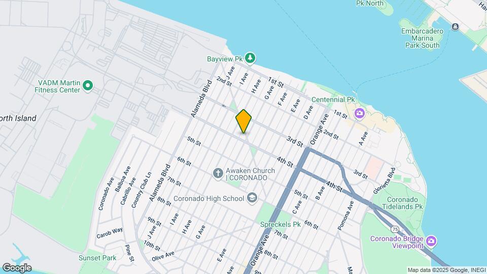 625 4th St Map and Location Details