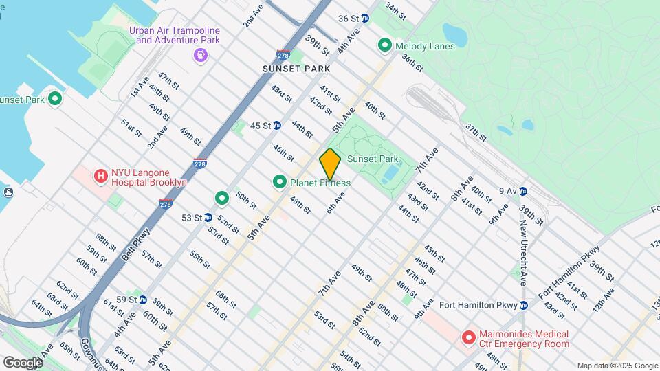 557 46th St Map and Location Details