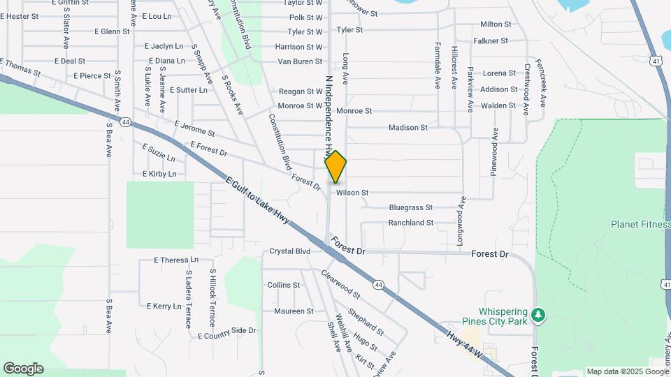 610 Independence Hwy Map and Location Details