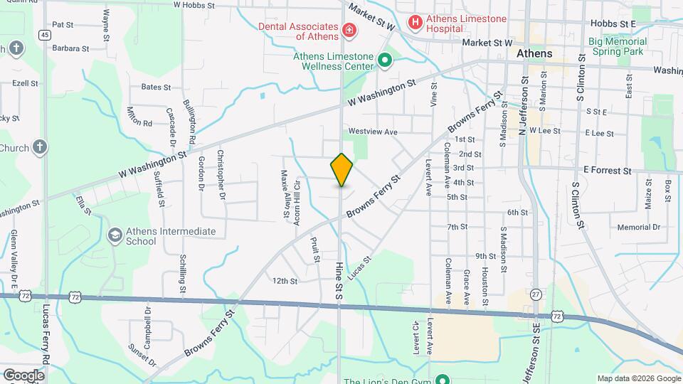 707 Hine St N Map and Location Details