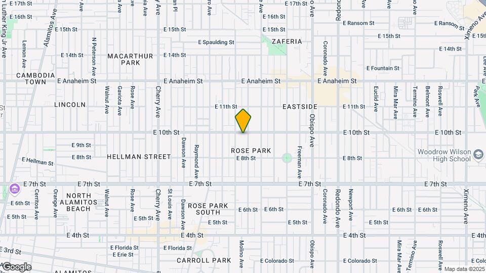933 Ohio Ave Mapa y Detalles de la Ubicación