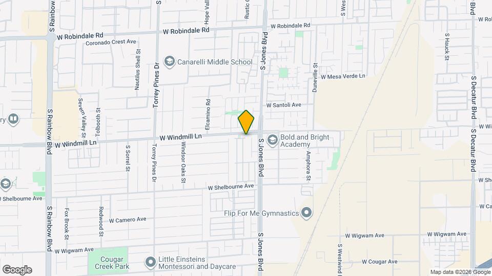 6158 Adams Bay Ave Map and Location Details