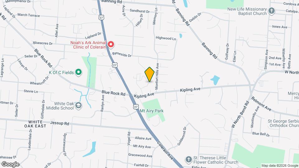 2602 Chesterfield Ct Map and Location Details