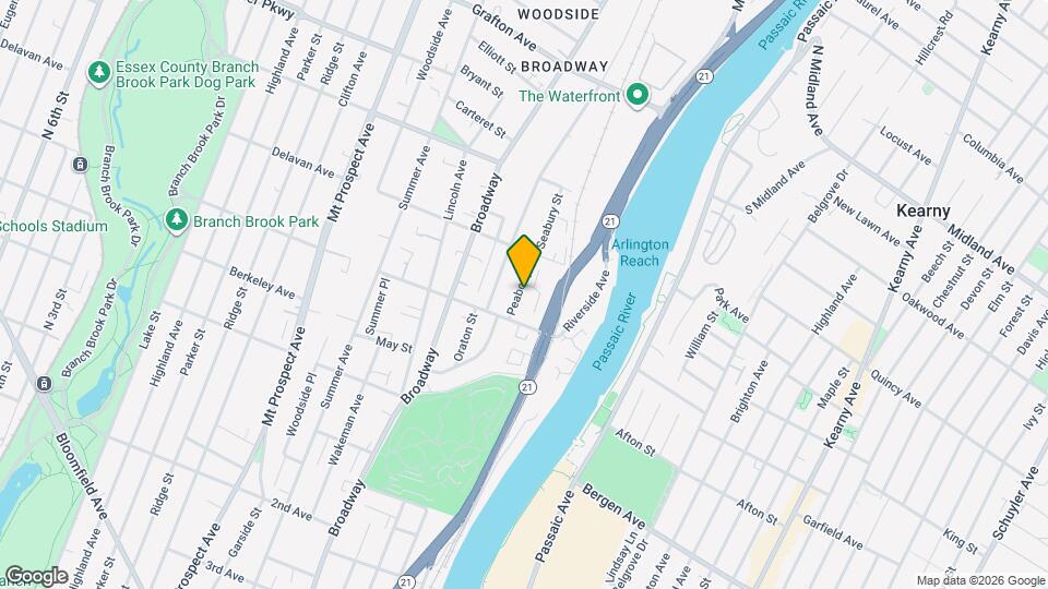 87 Peabody Pl Map and Location Details