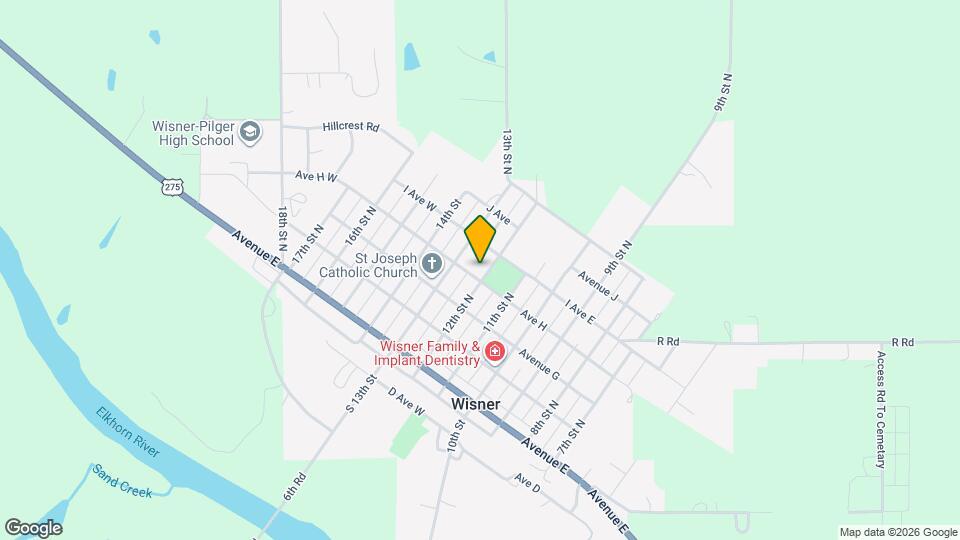 Wisner Crown Map and Location Details