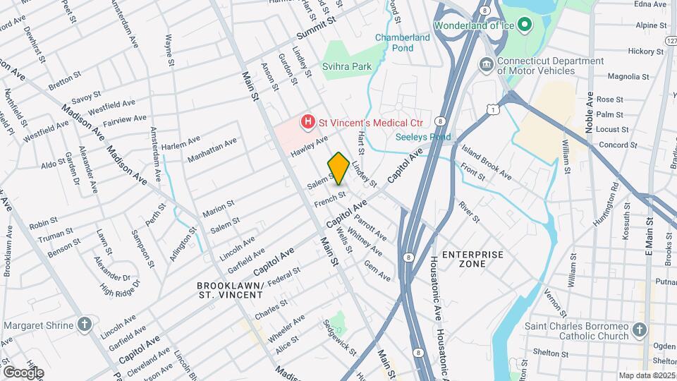 352 French St Map and Location Details