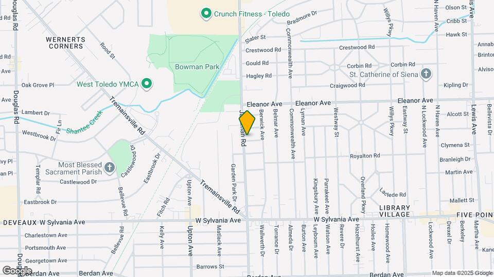 4332 Jackman Rd Mapa y Detalles de la Ubicación