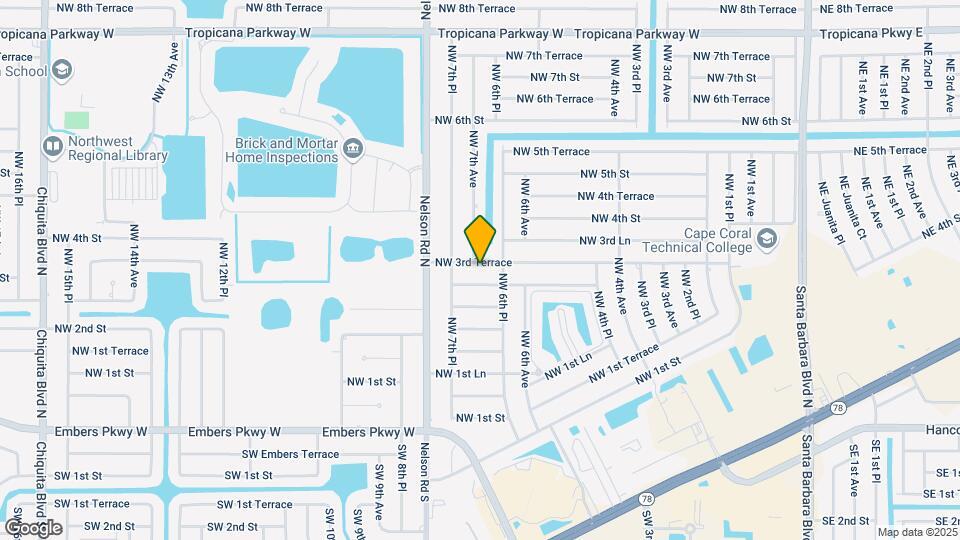 630 NW 3rd Terrace Map and Location Details