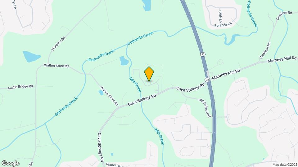 6936 Foxmoor Way Mapa y Detalles de la Ubicación