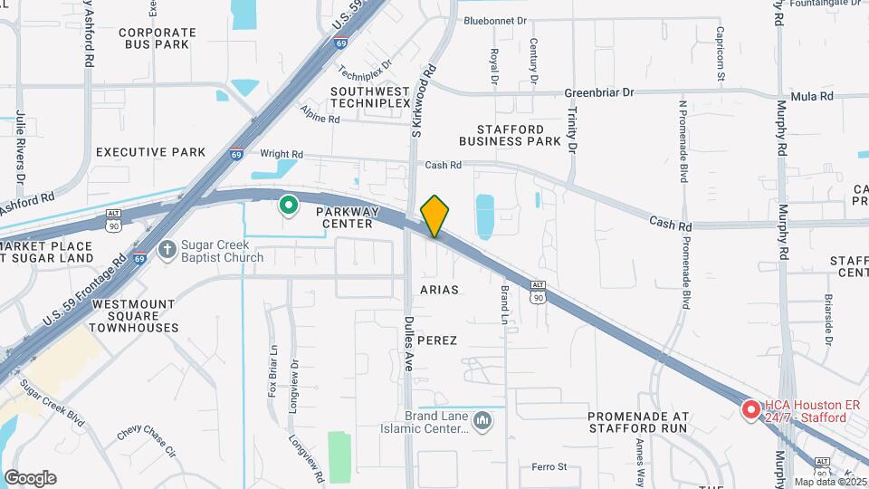 4511 S Main St Map and Location Details