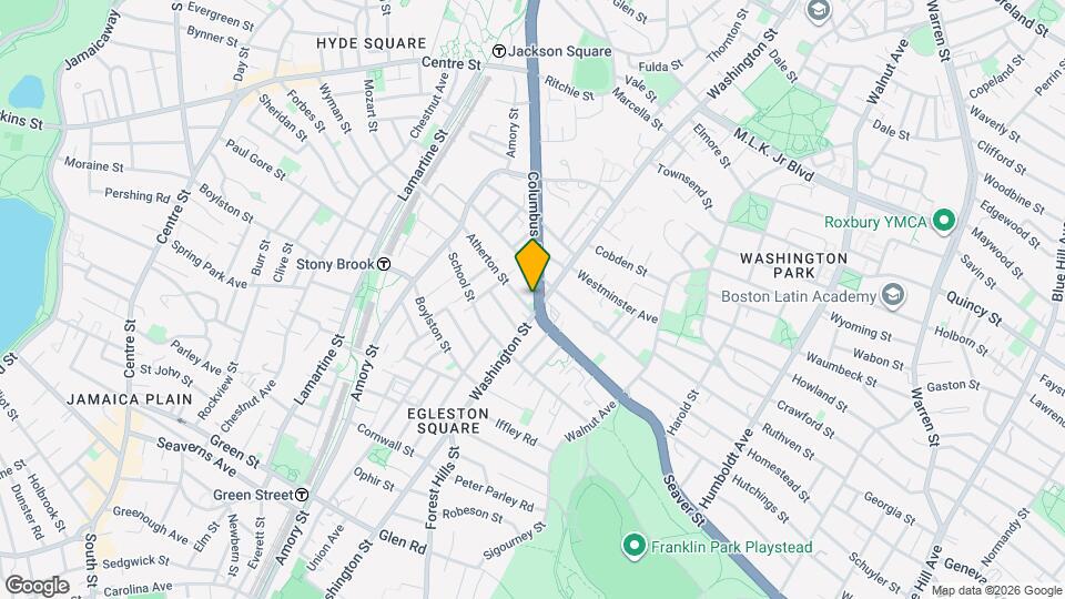 1953 Columbus Ave Map and Location Details