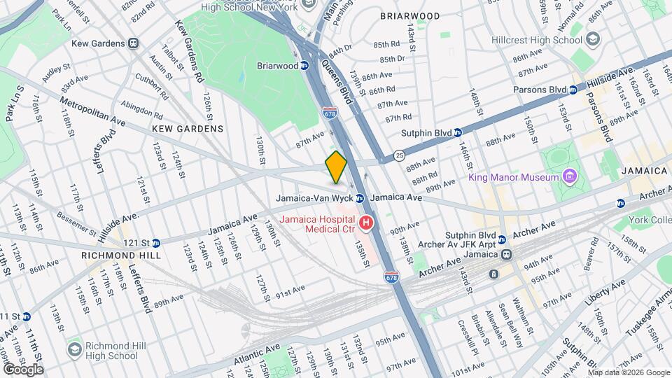 13269 Metropolitan Ave, Unit 2nd FL Mapa y Detalles de la Ubicación