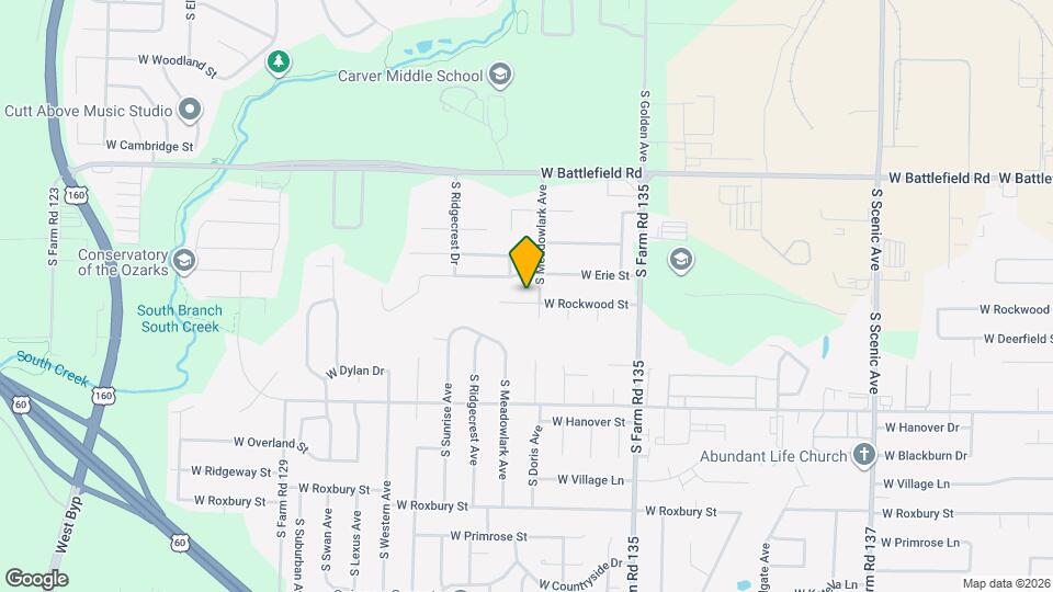 3295 W Rockwood St Map and Location Details