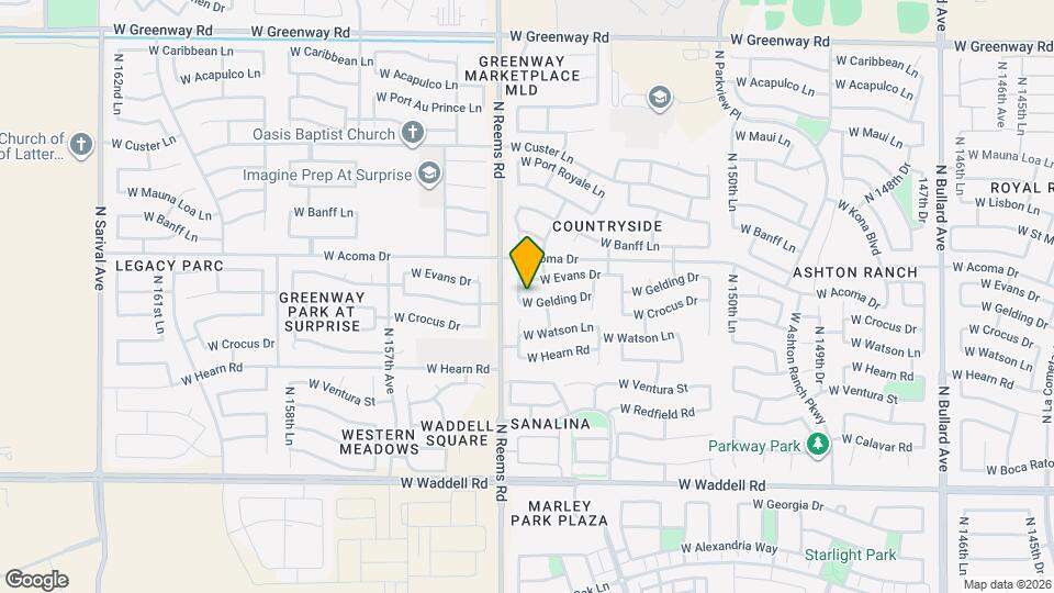 15446 W Gelding Dr Map and Location Details