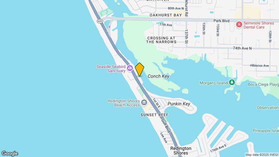 18325 Gulf Blvd Map and Location Details