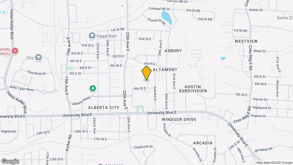 Graceland Apartments Map and Location Details