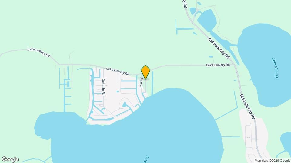 3101 Lake Lowery Rd Map and Location Details