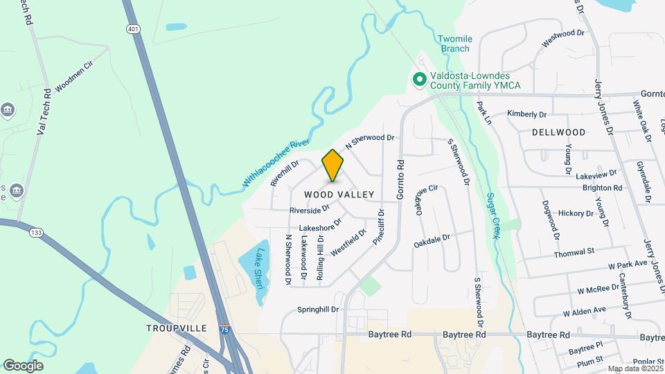 2205 Briarcliff Dr Map and Location Details