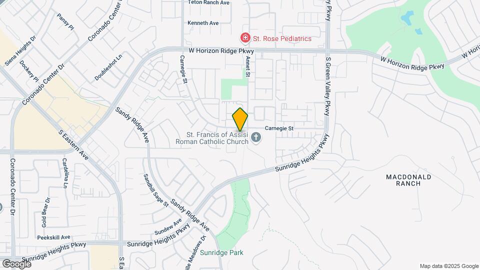 760 Valley Rise Dr Map and Location Details