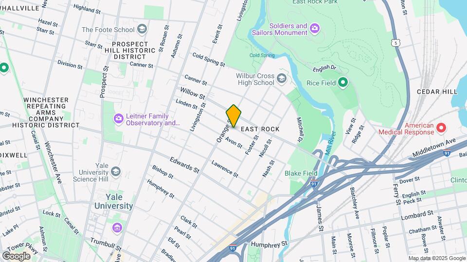 52 Linden St-Unit -1st Floor Map and Location Details