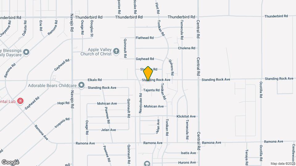22179 Standing Rock Ave Map and Location Details