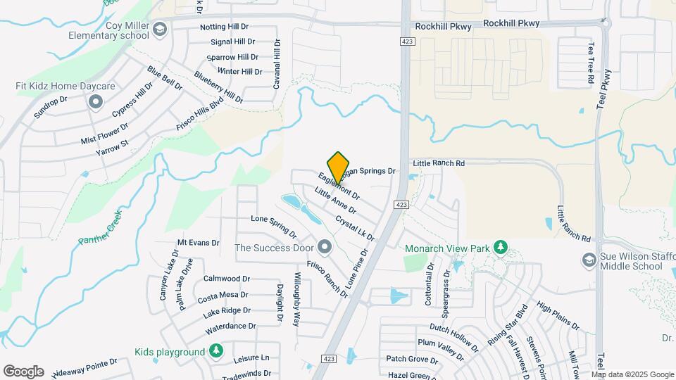 14629 Eaglemont Dr Map and Location Details