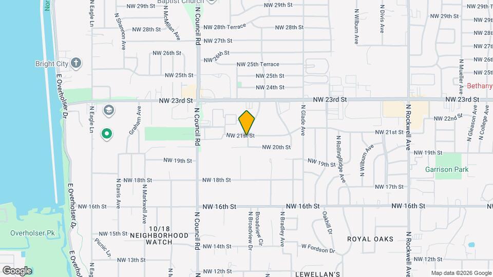 2341 N Thompkins Ave, Unit 301 Map and Location Details