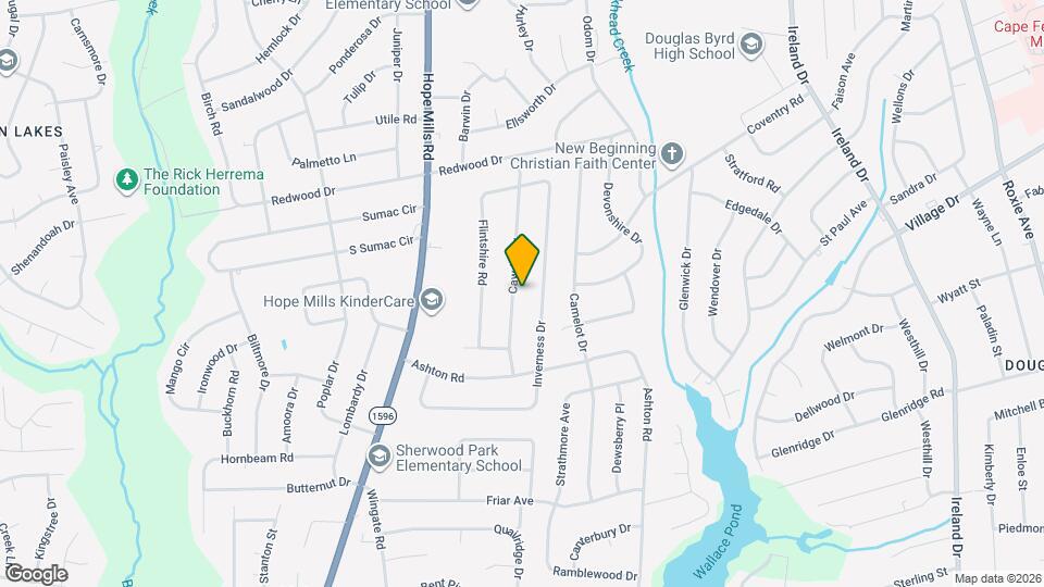 1773 Cawdor Dr Map and Location Details