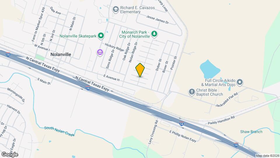 1218 Iron Glen Dr Map and Location Details