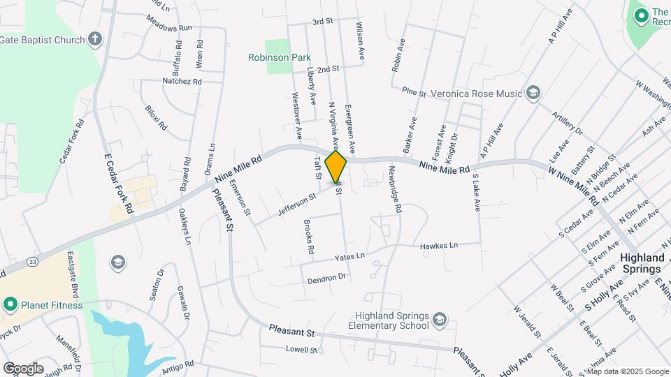 100 Lowell St Map and Location Details