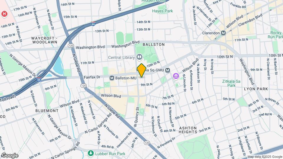 Quincy Plaza Mapa y Detalles de la Ubicación