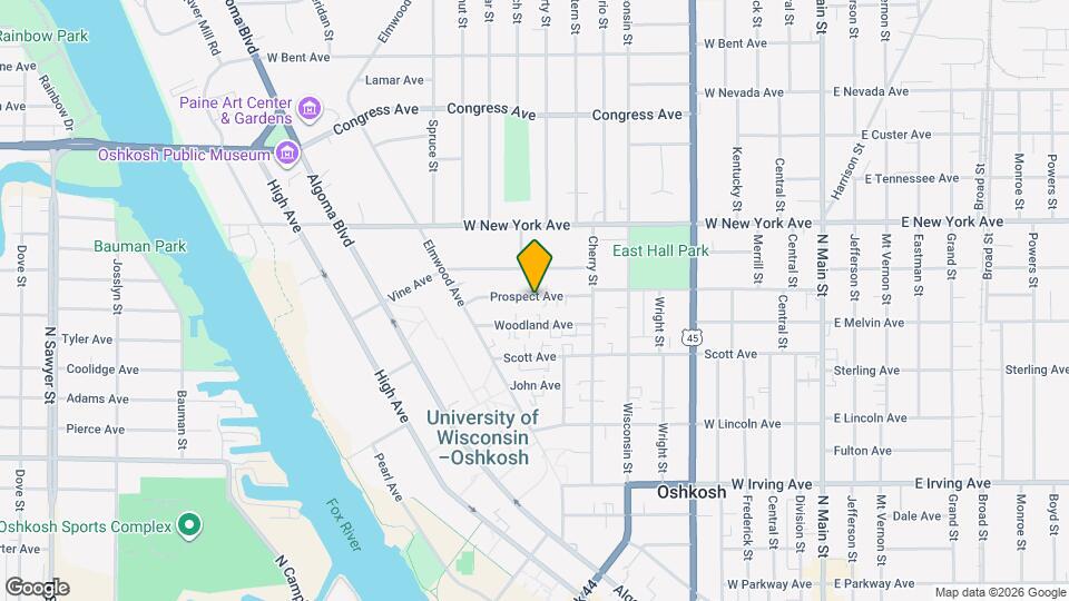 757 Prospect Ave Map and Location Details